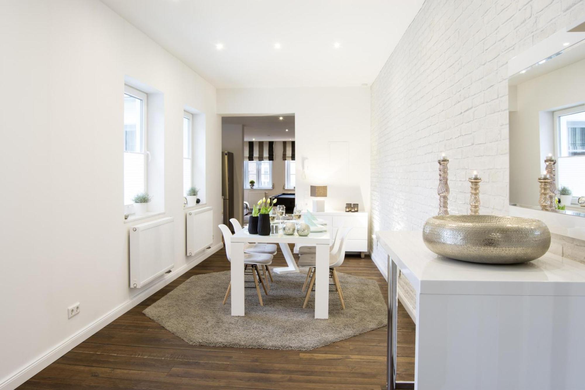 Penthouse Am Glockenturm Apartamento Flensburg Exterior foto